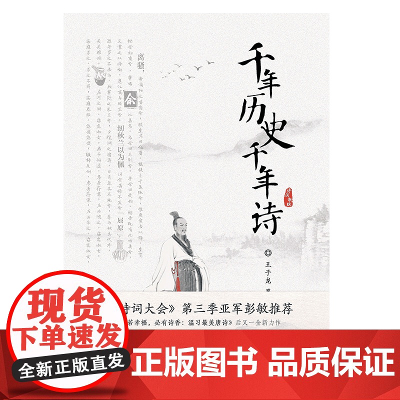 千年历史千年诗 王子龙 北京联合出版有限公司 正版书籍高清大图