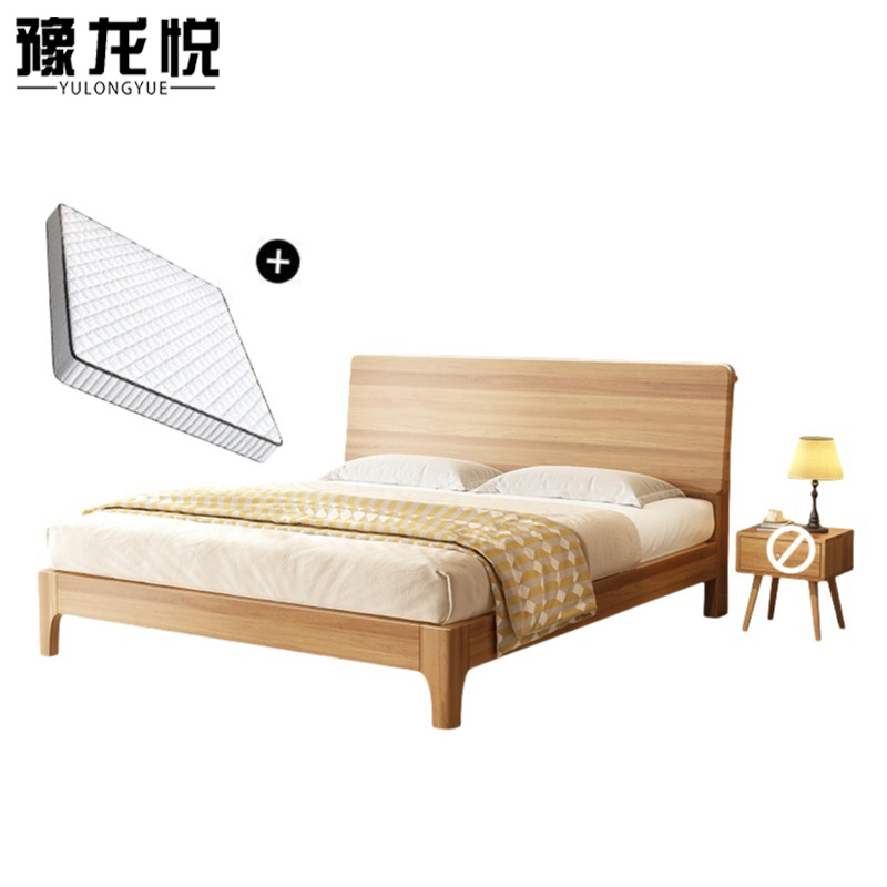豫龙悦实木床高清大图