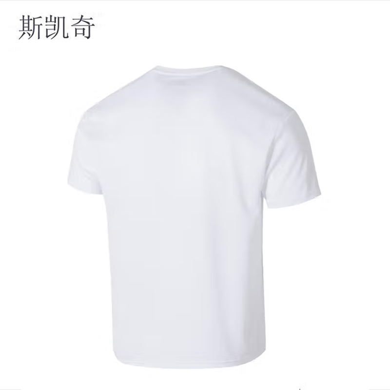斯凯奇男女同款短袖T恤P225U117-0019S件高清大图
