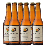 瑞典果酒西打女士Cider苹果洋酒网红鸡尾酒330mlx6瓶 6支百香果味