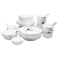 康宁 冰萃玲珑盛世鸣和系列餐具CB-BSSM42/KZ/LS 42件/套