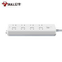 公牛(BULL)插座 GN-403全长1.8米八插位总控开关 无线插排/插线板/接线板/排插/电源插板/拖线板