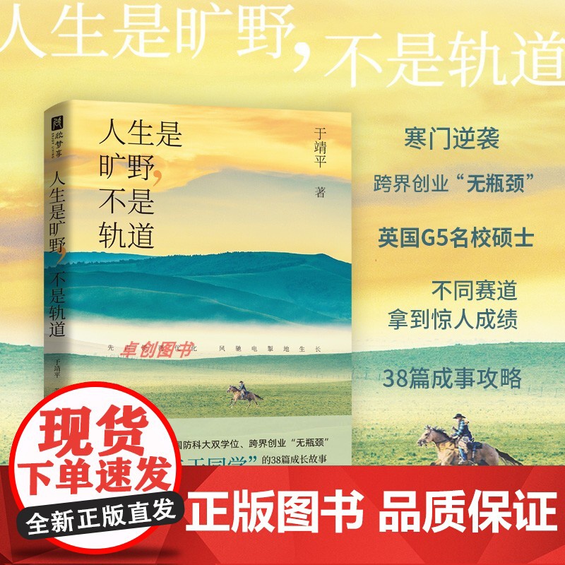 人生是旷野,不是轨道 于靖平著 “帝国理工于同学” 送给年轻人的进阶攻略+成事手册!选择、规划比努力更重要江苏凤凰文艺高清大图
