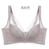 性感内衣女士无钢圈款大胸显小文胸拢收副乳上托胸罩