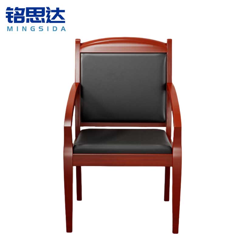 铭思达会议椅实木把高清大图