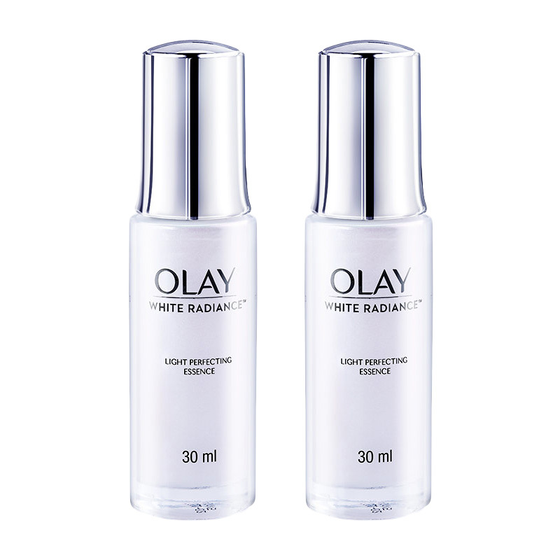 2支装|OLAY玉兰油光感小白瓶水感精华30ML*2 烟酰胺 提亮肤色