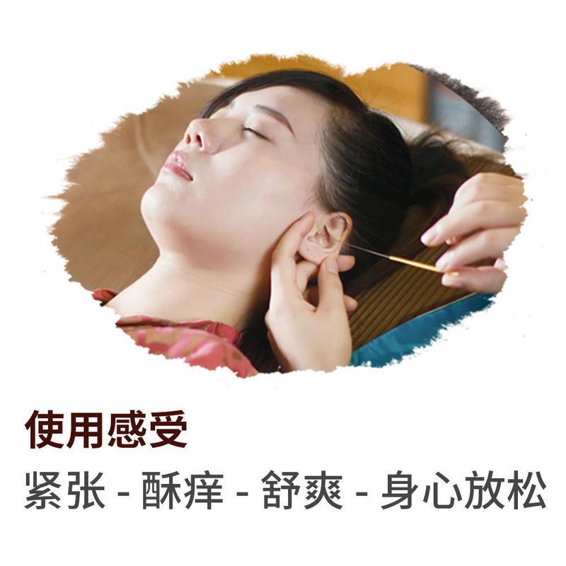 竹柄鸡毛1鹤毛1鹅毛2马尾1送收纳盒 采耳专用工具鹅毛棒采耳不掉毛成人挖耳勺高档家庭装羽毛挠痒痒毛