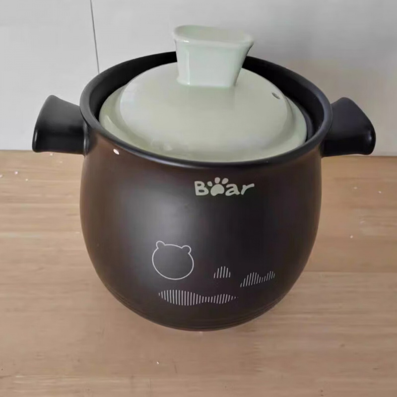 小熊(Bear)熊小丫 BEARSOWYAR小熊砂锅炖锅家用燃气耐高温干烧不裂煤气灶沙 CP-G0018-S02橙色 4高清大图