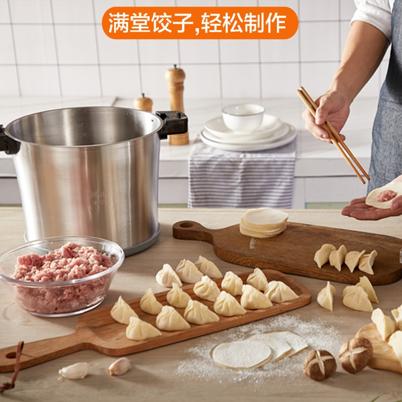 商用大容量绞肉机大功率蒜泥器蒜蓉机鼎锅居电动肉馅肉泥肉浆肉丸切菜机_10升钢碗送备用刀