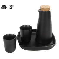 鼎亨日式陶瓷酒具套装分酒器白酒烈黄酒盅小酒杯创意酒壶家用套装