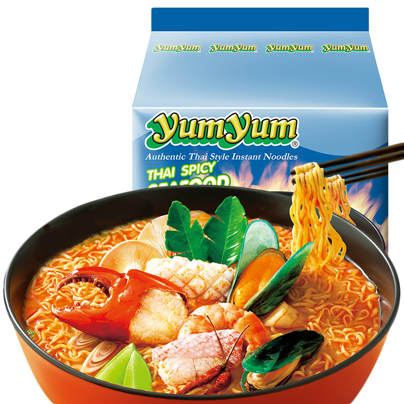 养养 Yumyum 方便面泰国进口方便面养养 Yumyum 泰式香辣海鲜味70g 经济5包入方便面泡面 速食品 价格图片品牌报价 苏宁易购杰兴进口零食专营店