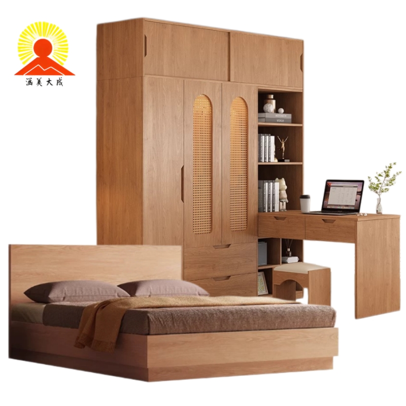 涵美大成 书桌衣柜床组合 HMDC16 套