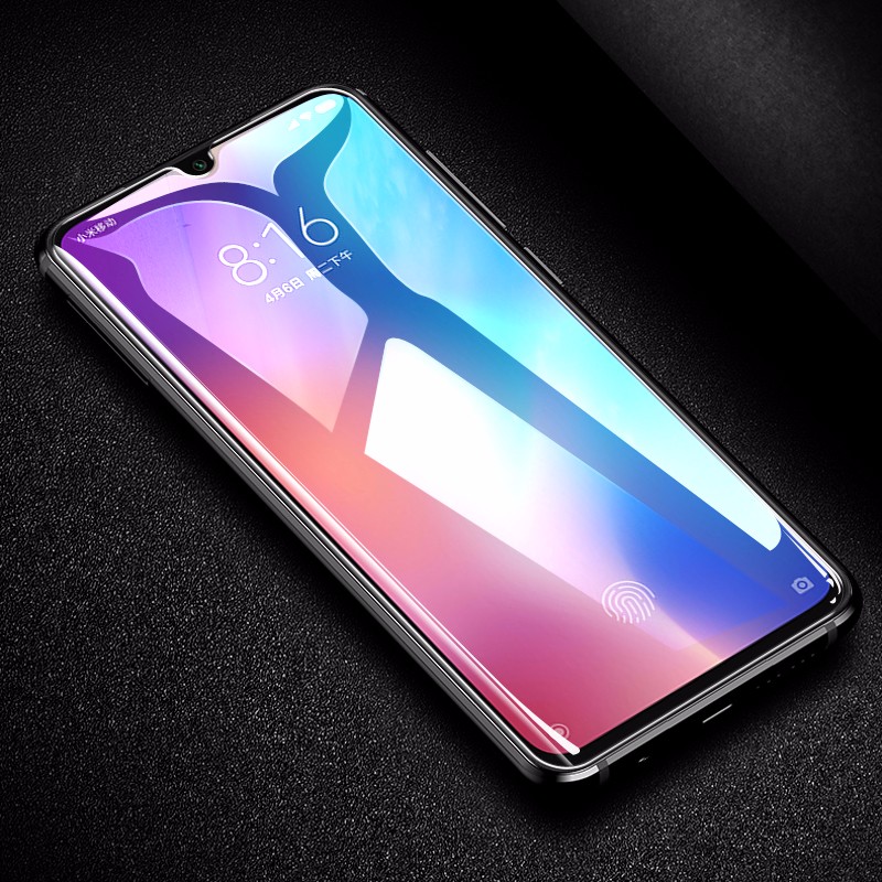 [买2送手机壳]轻万适用小米9pro钢化膜非全屏高清透明防摔贴膜xiaomi手机保护膜全玻璃高清大图