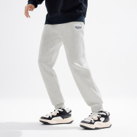 361°运动长裤男新款针织长裤男子常规休闲裤子 4XL 原色花灰
