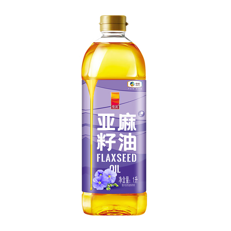 悦润亚麻籽油1L