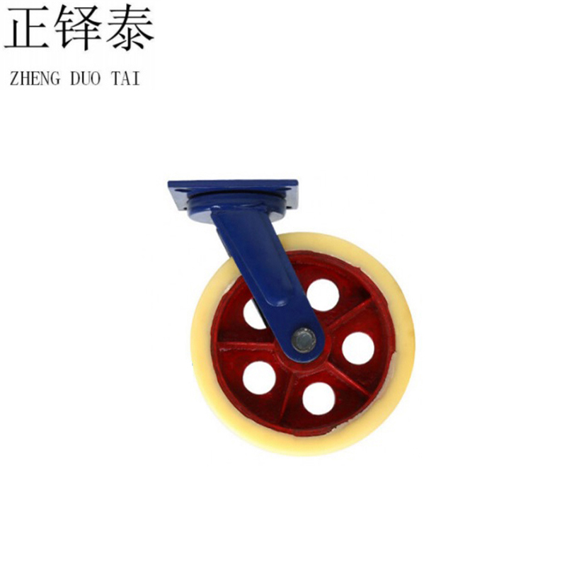 正铎泰 尼龙铁芯重型万向轮10寸250mm/个高清大图