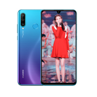 华为(HUAWEI)华为nova4e AI超广角三摄 6GB+128GB 雀翎蓝 移动联通电信全网通版4G手机