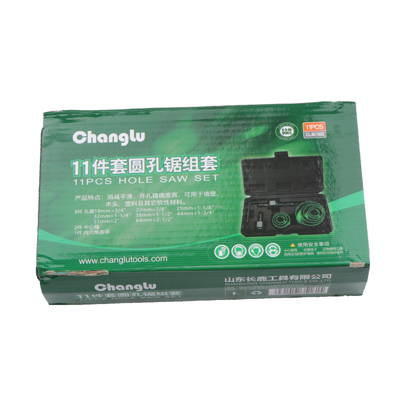 长鹿 11件套圆孔锯组套 11件套高清大图