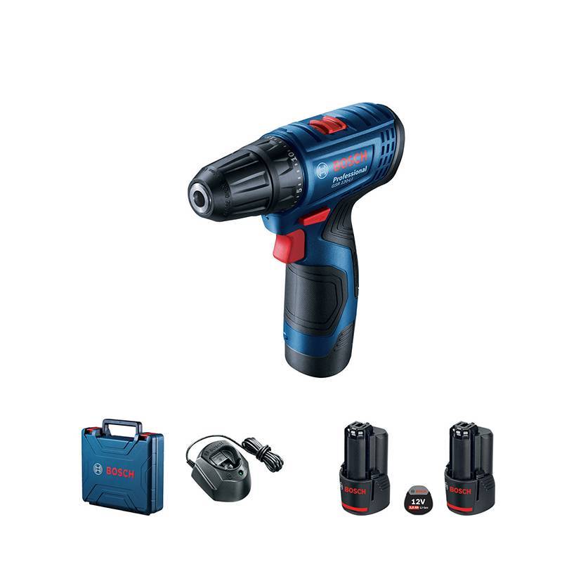 博世 GSR 120-Li 充电式电动工具电动螺丝刀 锂电手电钻 (12V双电版)