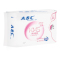 ABC 卫生巾夜用 纤薄棉柔表层 棉条280mm*8片(含KMS健康配方)姨妈巾