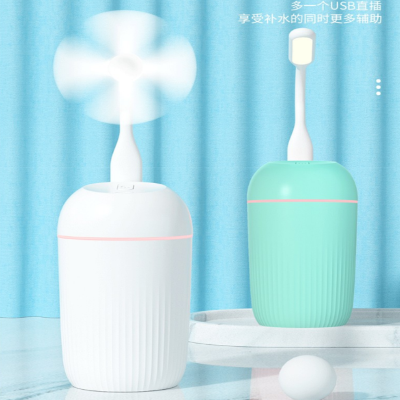 LOOMOO乐默 乐默迷你桌面加湿器 LJS-001 白色 货期1周高清大图
