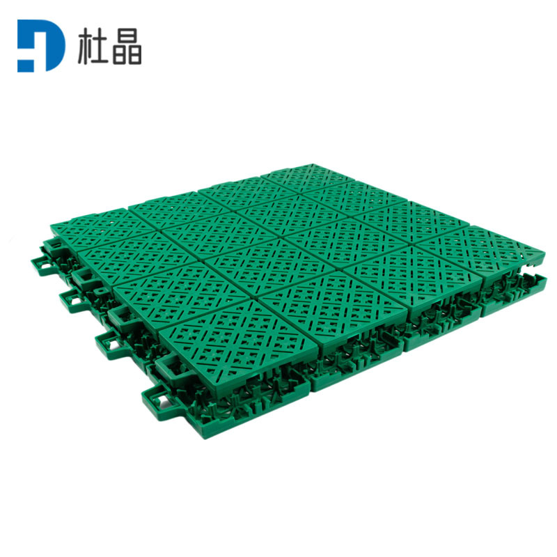 杜晶悬浮地板篮球场地垫户外专用拼接运动地板悬浮拼装地板1.6cm厚一平方(含安装可拼色)