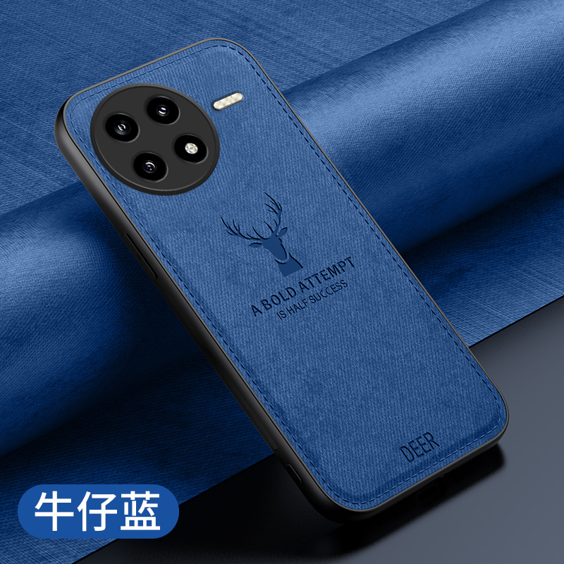 KONEL 适用于红米K80布纹手机壳防摔防手汗外壳红米K80pro布纹轻薄网红潮牌手机保护套外壳