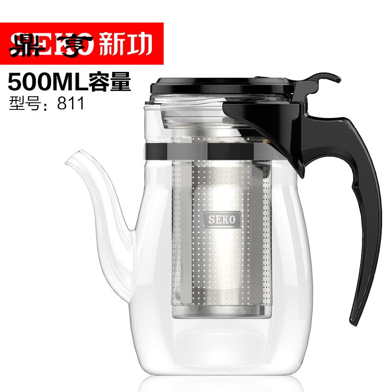 鼎亨飘逸杯耐热玻璃泡茶壶花茶杯茶道杯茶叶冲泡器功夫茶具
