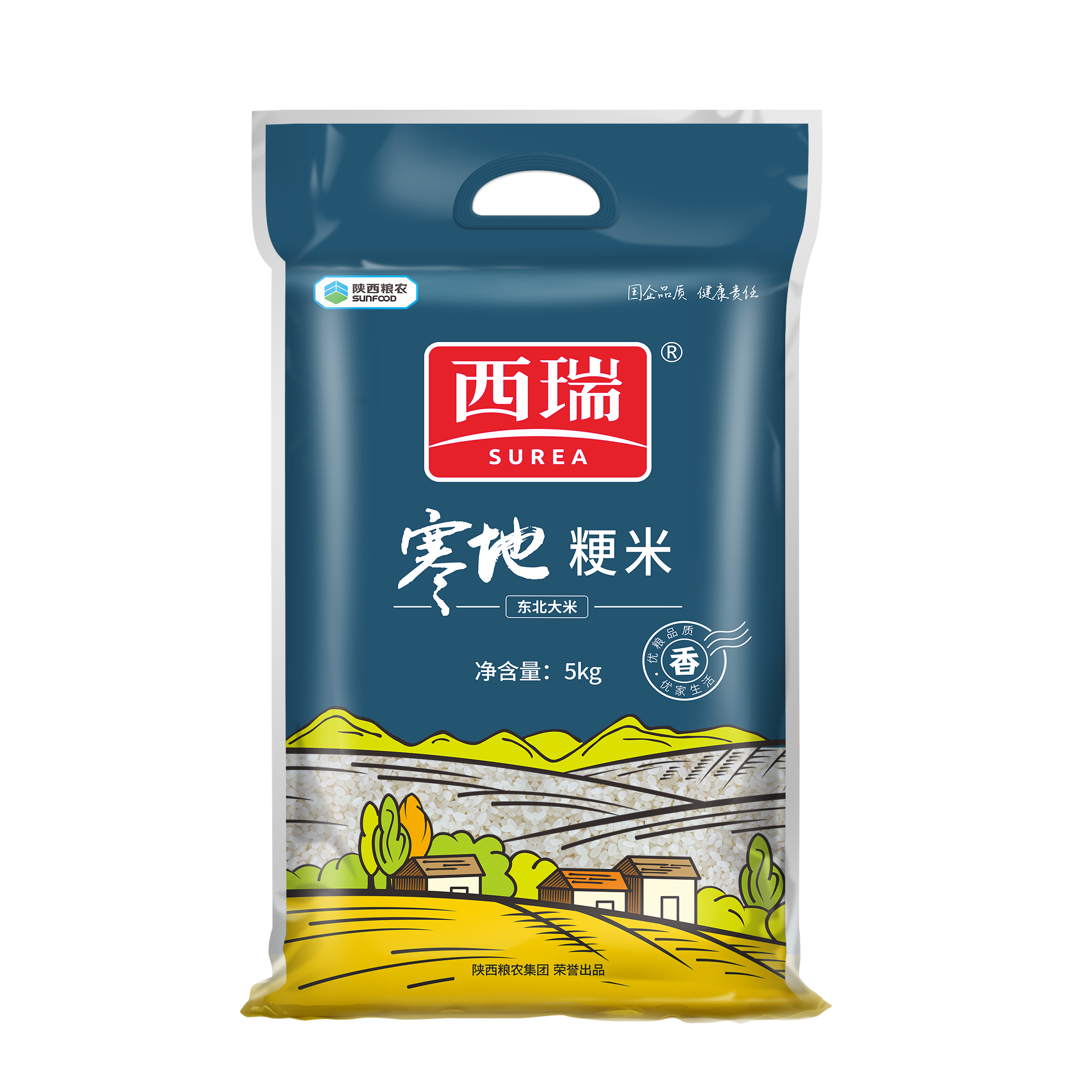 西瑞(SUREA)东北寒地粳米5kg 粳米一级 袋装
