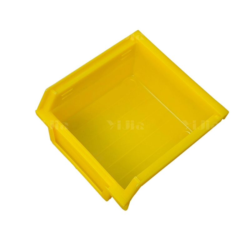 翌嘉YJ4121713 背挂式元件盒壁挂塑料物料盒 黄色 110*105*50高清大图