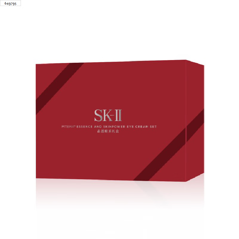 SK-II 晶透睛采礼盒 神仙水230ml+眼霜15g+洁面20g+清莹露30ml+面霜15g+眼霜2.5g+面膜1p高清大图