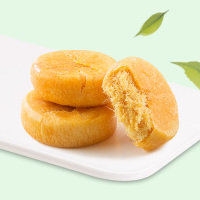 [良品铺子整箱肉松饼2100gx1箱]休闲小零食一箱早餐食品美食小吃