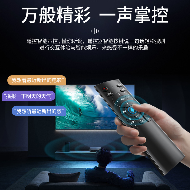 适用中国移动机顶盒遥控器语音专用万能多功能通用网络宽带电视机顶盒摇控制器板高清大图