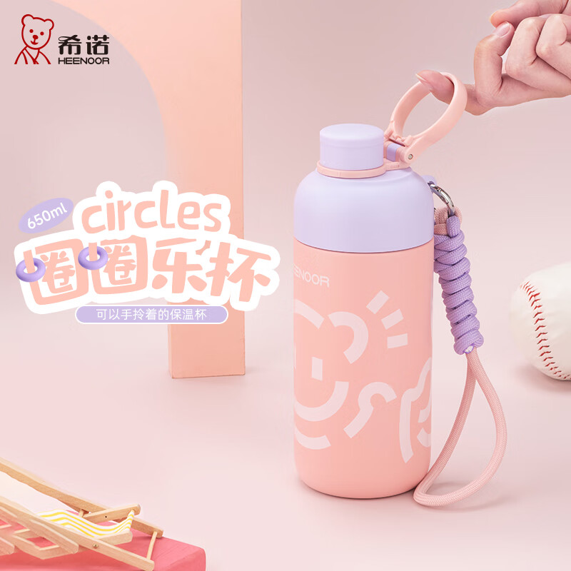 希诺希诺儿童吸光直饮2用保温壶XN-3120高清大图