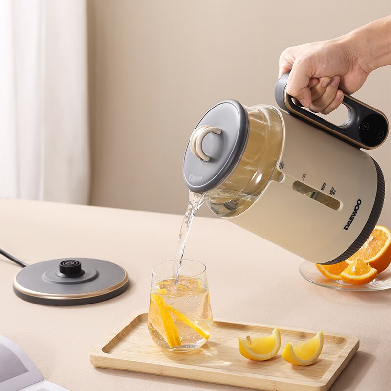 大宇(DAEWOO) 电热水壶家用1.5L保温泡茶泡奶电水壶DYSH-80Q15 电水壶高清大图