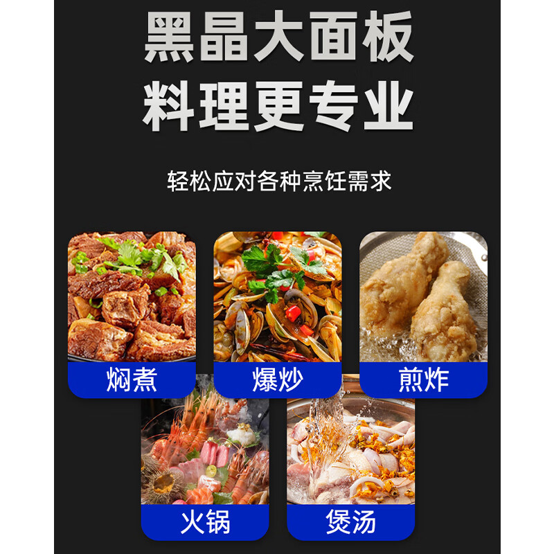 史蒂芬(stevison)2500W圆形黑晶电炉家用多功能一体电炉家用商用炉圆形大功率节能小型电磁炉SDF-DTL288高清大图
