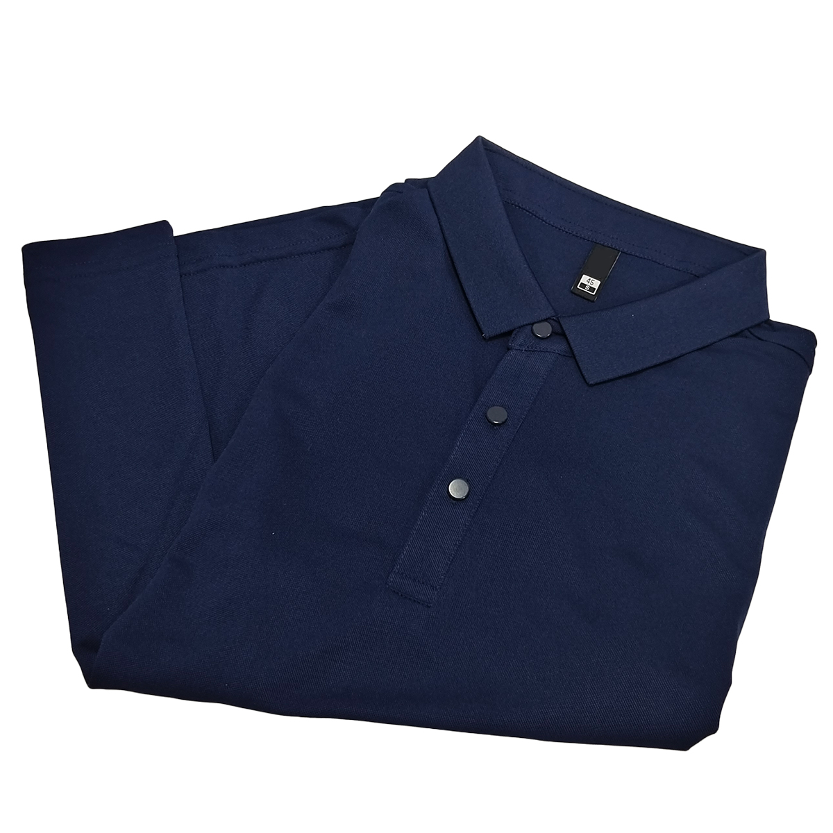 鸽护 短袖POLO 仿棉藏蓝 件高清大图