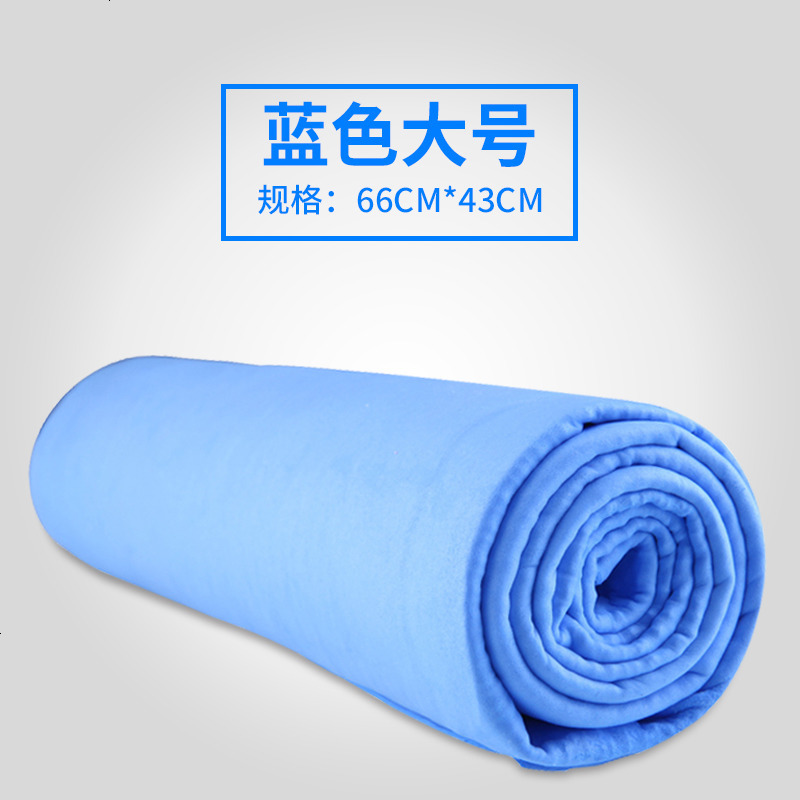心跳/宠物仿鹿皮毛巾 PVA吸水毛巾 大号猫狗用洗澡巾 颜色随机