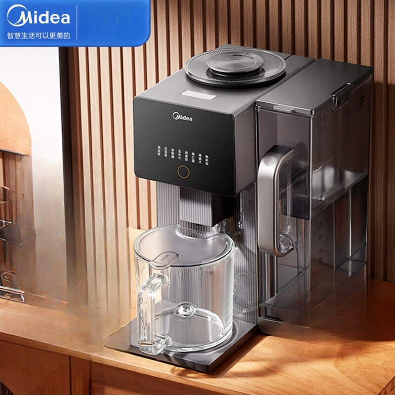 美的(Midea)Y5 全自动破壁机豆浆辅食多功能料理机原榨汁机轻音破壁智能操控自动清洗烘干