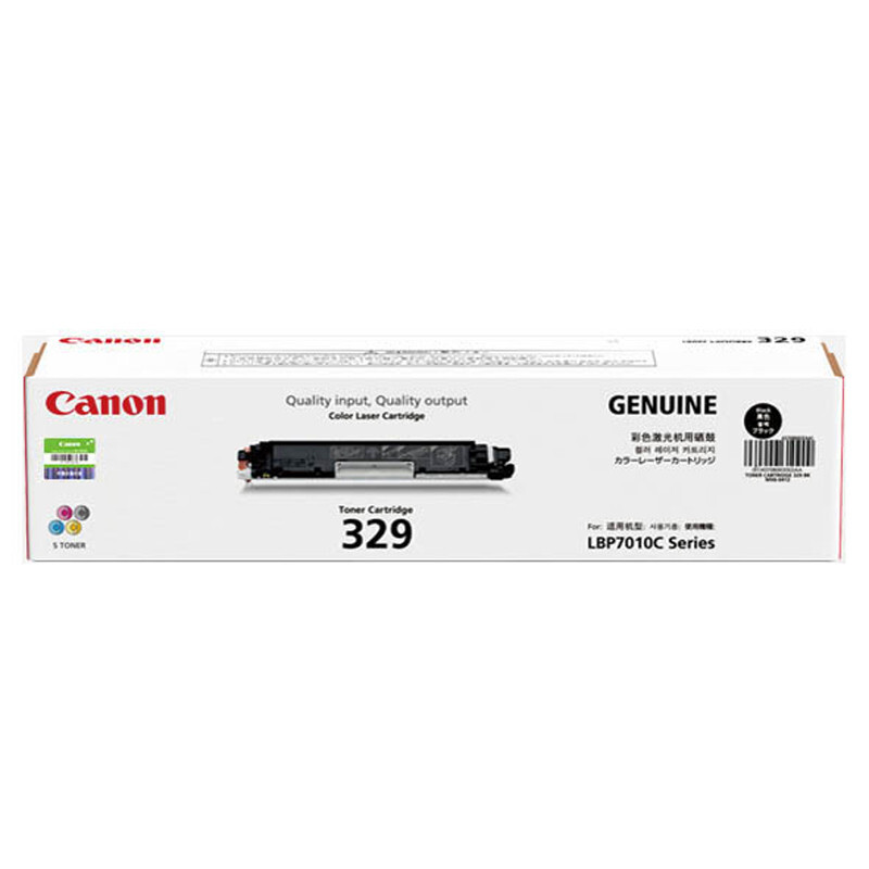 佳能(Canon)墨粉盒 CRG329 BK 黑色(适用LBP7010C/LBP7018C)高清大图