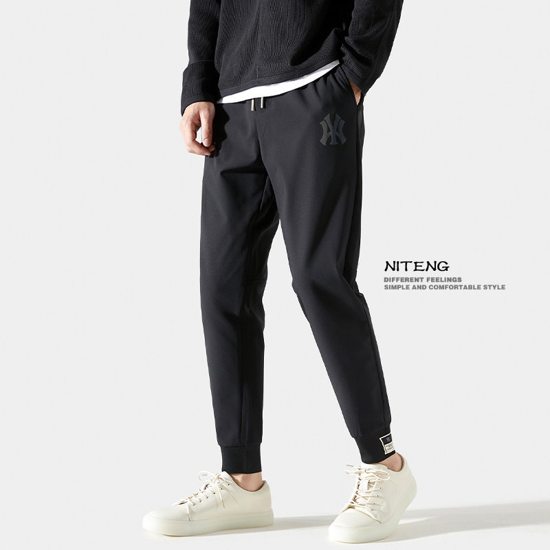 YUANSU束脚裤子男士潮牌卫裤修身秋冬款九分休闲裤宽松小脚运动长裤男生休闲裤