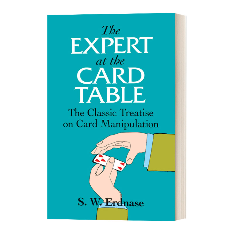 玛门的扑克牌 [正版]英文原版 The Expert at the Card Table 扑克牌技术秘籍 英文版 进口英高清大图