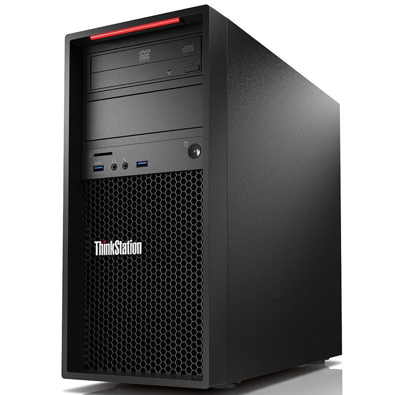 联想P320 图形工作站 设计专用图形 处理电脑 I5-7500 4C 3.4G 8G 128G+1TP600 GD