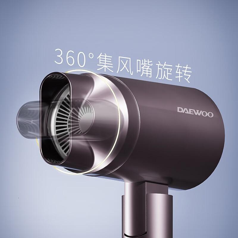 大宇(DAEWOO)家用大功率冷热护发大功率速干风筒电吹风DYCF-18D2电吹风[1800W功率]高清大图