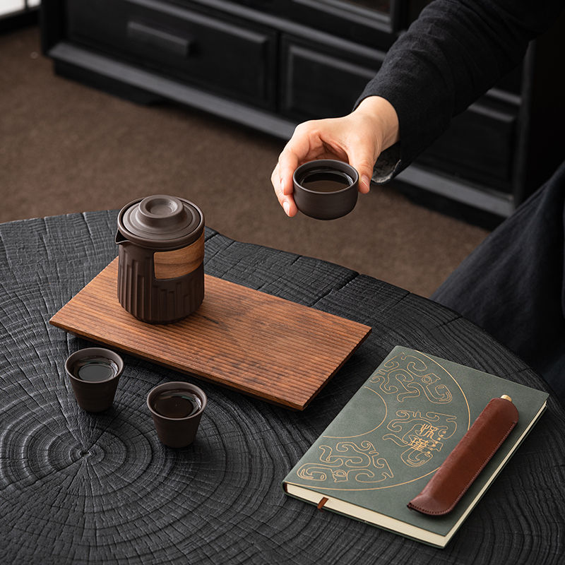沏一杯茶 怀瑾握瑜-茶具礼盒套装PZ307高清大图
