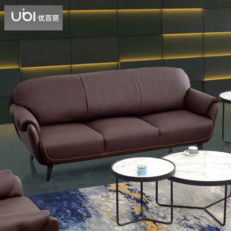 优百丽 F-1901 办公室沙发 办公家具 会客接待 现代简约家具 颜色尺寸可定制高清大图