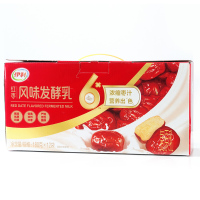 伊利红枣酸奶180g*12袋 红枣风味发酵乳袋装益生菌酸奶 整箱包邮