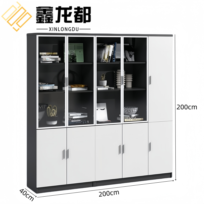 鑫龙都书柜文件柜 文件柜2m台 40cm宽