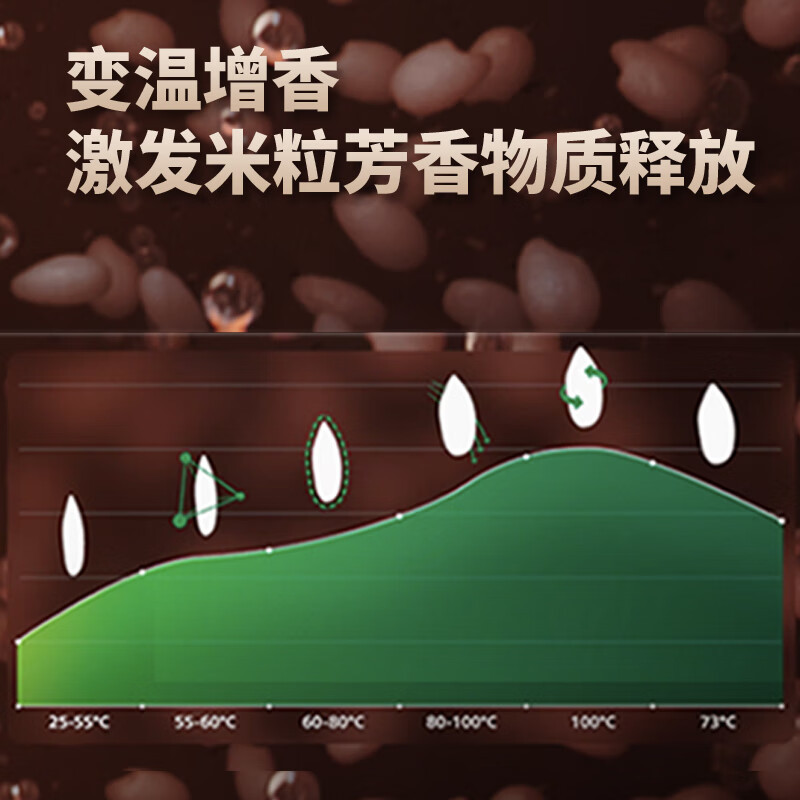 飞利浦(PHILIPS)电饭煲电饭锅 功夫电饭煲 4L 智芯IH加热5级口味选择精铁锅HD4539/21