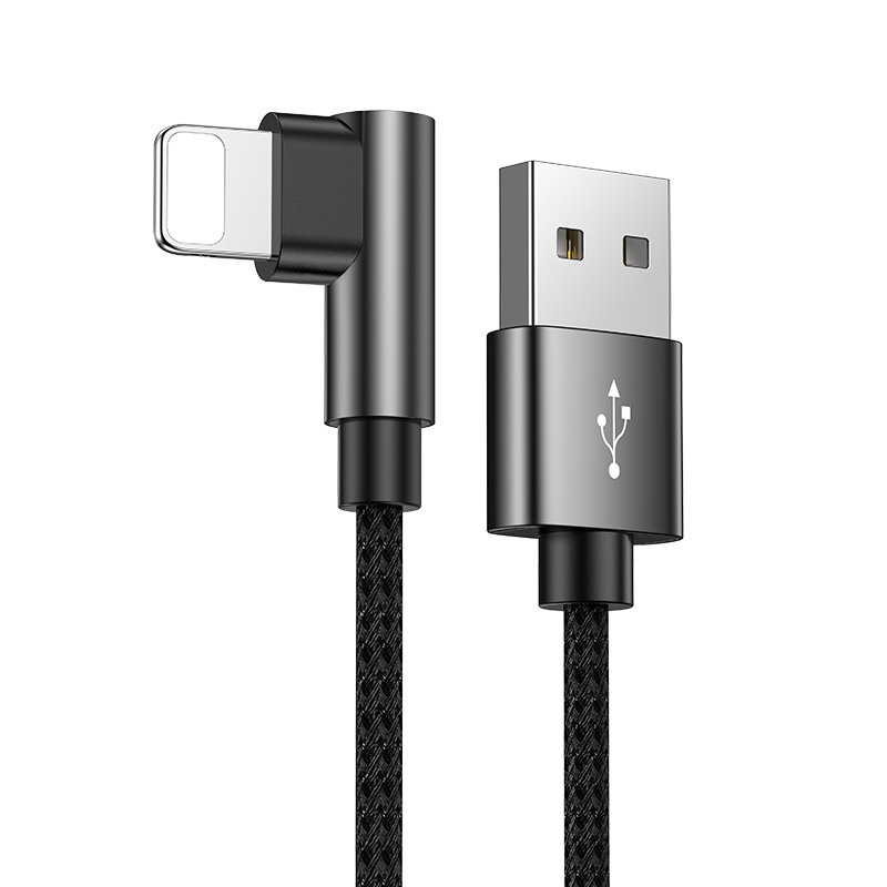 iPhone11pro苹果数据线6s快充手机短12充电线加长ipad正品2米苹果编织弯头数据线0.25m【中国红】一条装